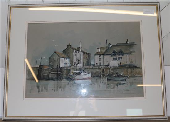 Painting of Polperro